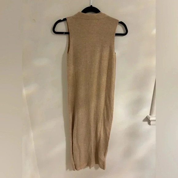 Mango Side Slit Fall Knit Dress NWT - Picture 10 of 12